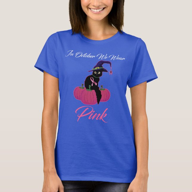 Katzenhallowek T-Shirt (Vorderseite)