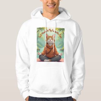 Katzenhaltung ist meine Lieblings-Yoga-Übung Hoodie
