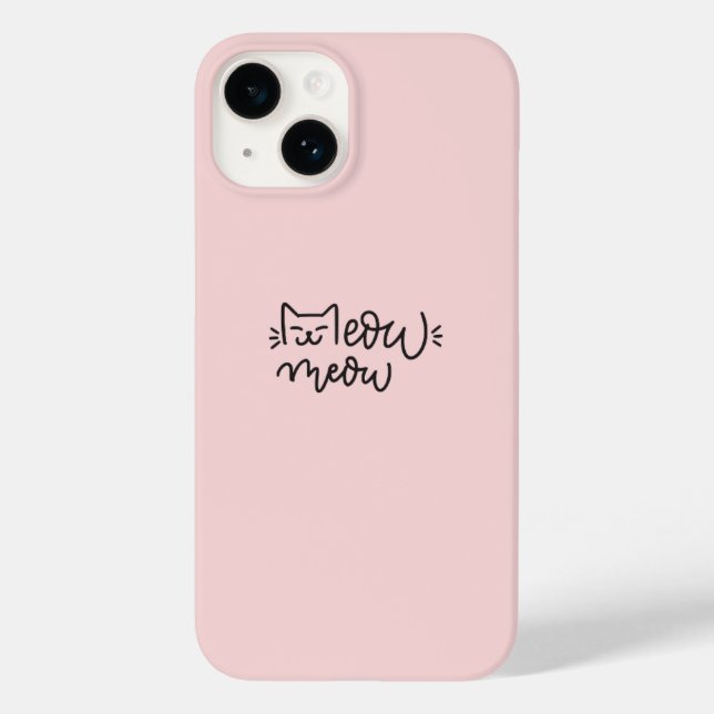 Katzenhandygehäuse Case-Mate iPhone Hülle (Rückseite)