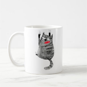 Katzenhängung Kaffeetasse