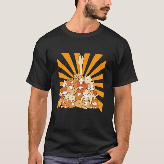 Katzenhaufen T-Shirt (Vorderseite)