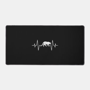 Katzenherz Schreibtischunterlage