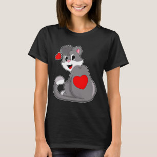 Katzenherz T-Shirt