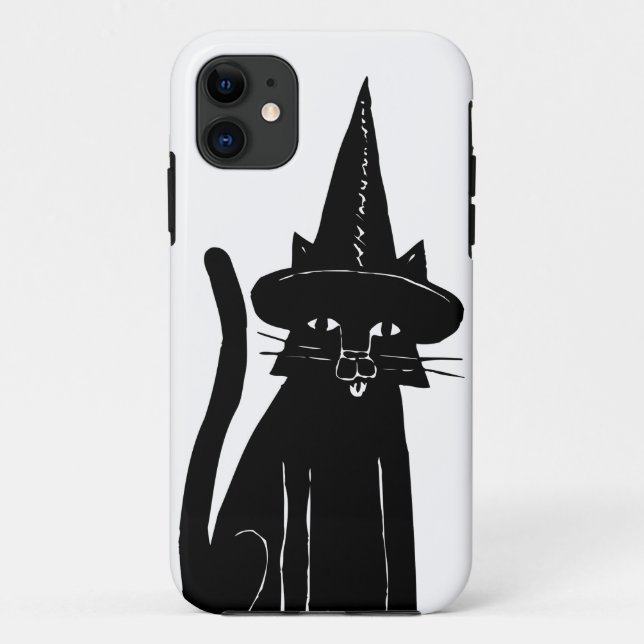 Katzenhexe Case-Mate iPhone Hülle (Rückseite)