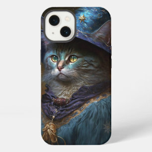 Katzenhexen-Fantasy-Kunst iPhone 13 Hülle