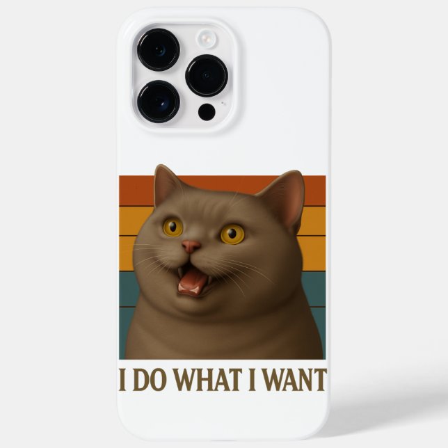 Katzenhöhe Case-Mate iPhone Hülle (Rückseite)
