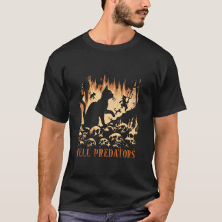 Katzenhölle Raubtiere - Vintage Süße Kätzchen Hall T-Shirt