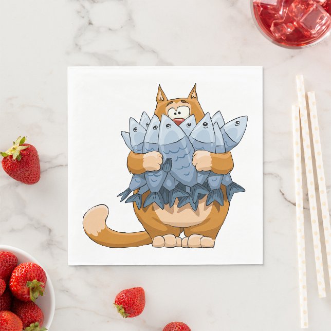 Katzenholz Serviette (Von Creator hochgeladen)