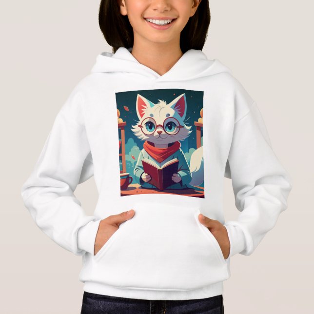 Katzenhuhn Hoodie (Vorderseite)