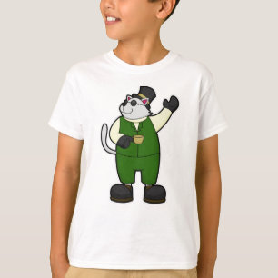 Katzenjammer mit Kaffee und Hut T-Shirt
