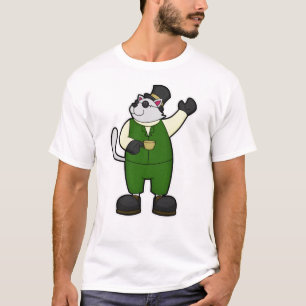 Katzenjammer mit Kaffee und Hut T-Shirt