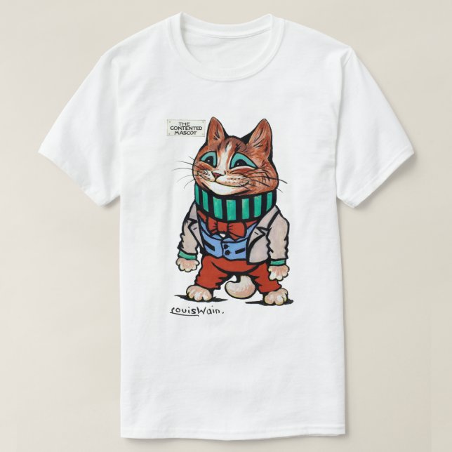 Katzenjunge, Louis Wain T-Shirt (Design vorne)