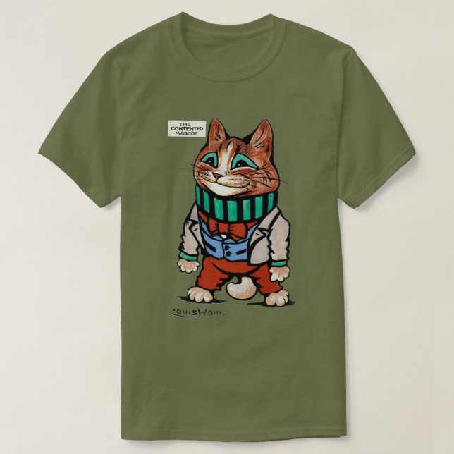 Katzenjunge, Louis Wain T-Shirt (Design vorne)