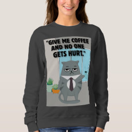 Katzenkaffee Sweatshirt