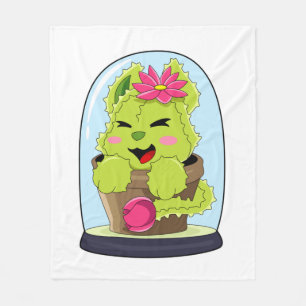 Katzenkaktus Fleecedecke