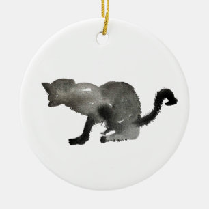 Katzenkätzchen Keramik Ornament
