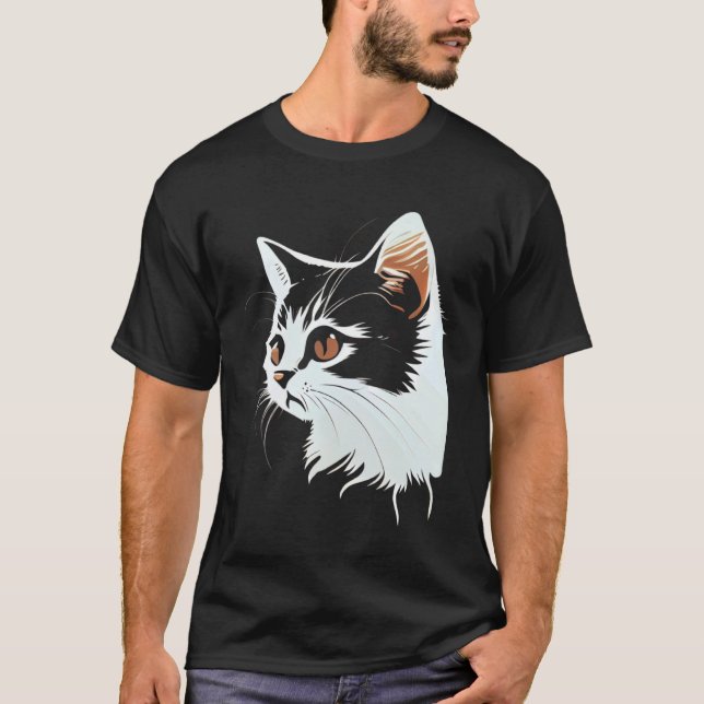 Katzenkatze 2 T-Shirt (Vorderseite)