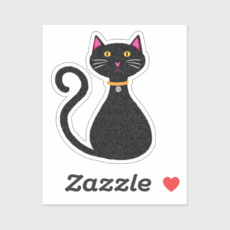 Katzenkatze Aufkleber
