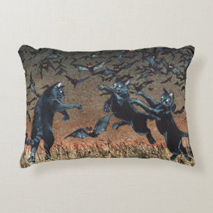 Katzenkatze Dekokissen