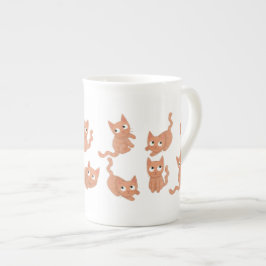 Katzenkatze der China Tasse