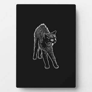 Katzenkatze Fotoplatte