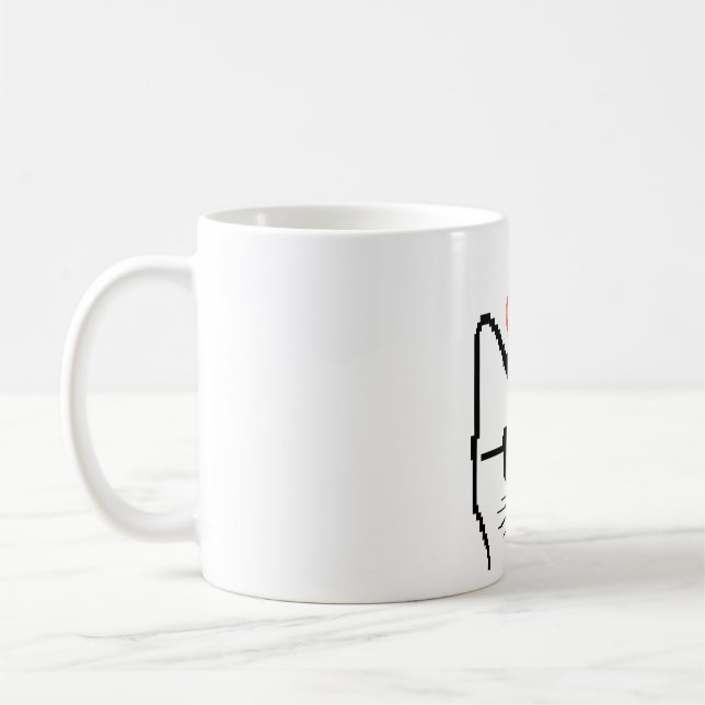 Katzenkatze Kaffeetasse (Links)