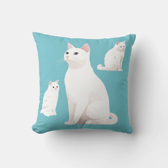 Katzenkatze Kissen (Vorderseite)