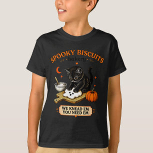 Katzenkekse gruselige Jahreszeit gruselige Kekse T-Shirt