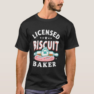 Katzenkneter-Biskuit-Hersteller Süße Feline Schnur T-Shirt
