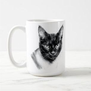 Katzenkohle Kaffeetasse