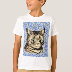 Katzenkopfzeichnung von Louis Wain  T-Shirt