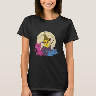 Katzenkostüm Pansexual Halloween Witz Kitty LGBT P T-Shirt