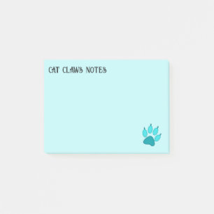 Katzenkrallen Post-it Klebezettel