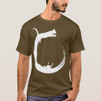 Katzenkreis-Kunst T-Shirt