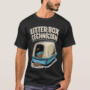 Katzenkrettechniker Katzenliebhaber Lustige Katze  T-Shirt