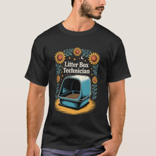 Katzenkrettechniker Katzenliebhaber Lustige Katze  T-Shirt