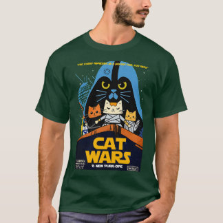 Katzenkriege Filmparodie Freund Geschenk T-Shirt