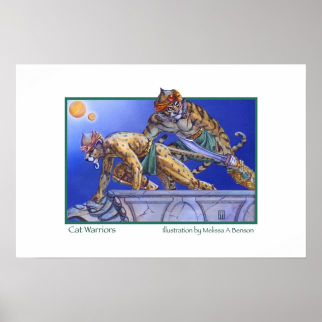 Katzenkrieger Poster (Vorne)