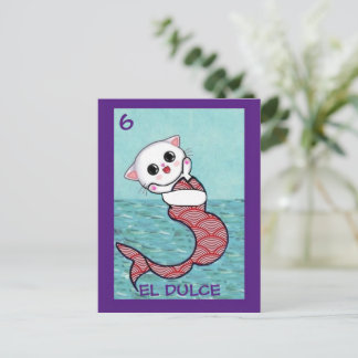 Katzenkunst, El Dulce, Postkarte