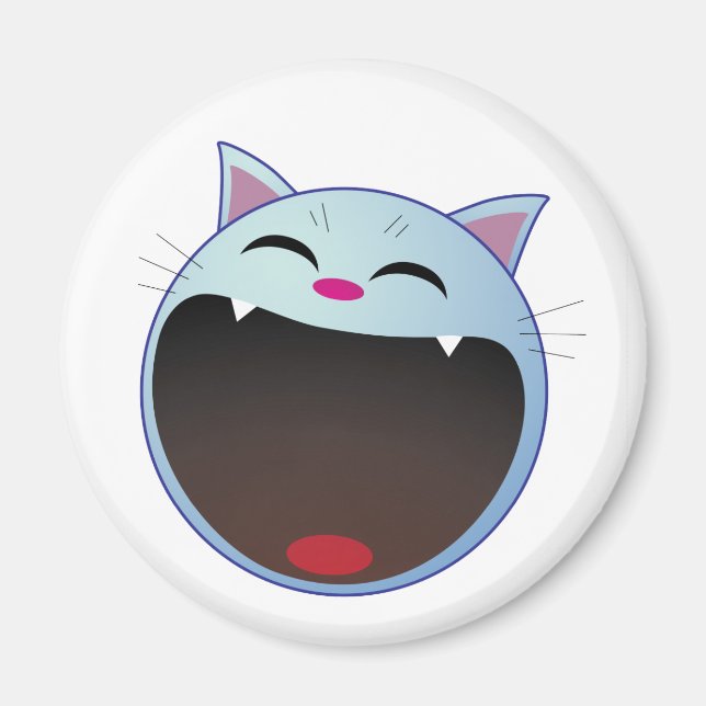 Katzenlachen Magnet (Vorne)