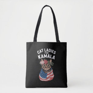 Katzenladies für Kamala Katzenlady Harris Wahl