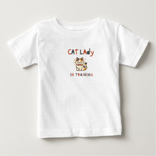 "Katzenlady" Kleinkind T-Shirt