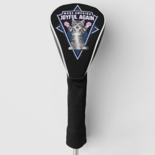 Katzenlady macht Amerika wieder fröhlich Harris Wa Golf Headcover