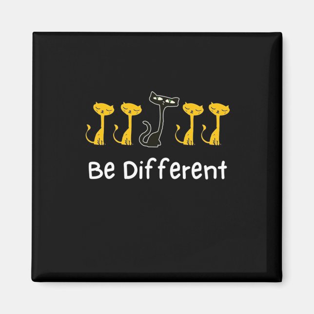 Katzenlängen Magnet (Vorne)