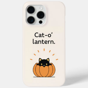 Katzenlaterne Schwarze Katze Kürbis Halloween iPho Case-Mate iPhone Hülle