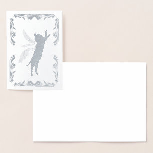 Katzenleuchter Folienkarte