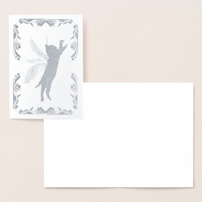 Katzenleuchter Folienkarte (Anzeige)