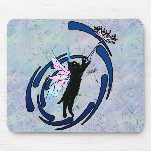 Katzenleuchter Mousepad (Vorne)