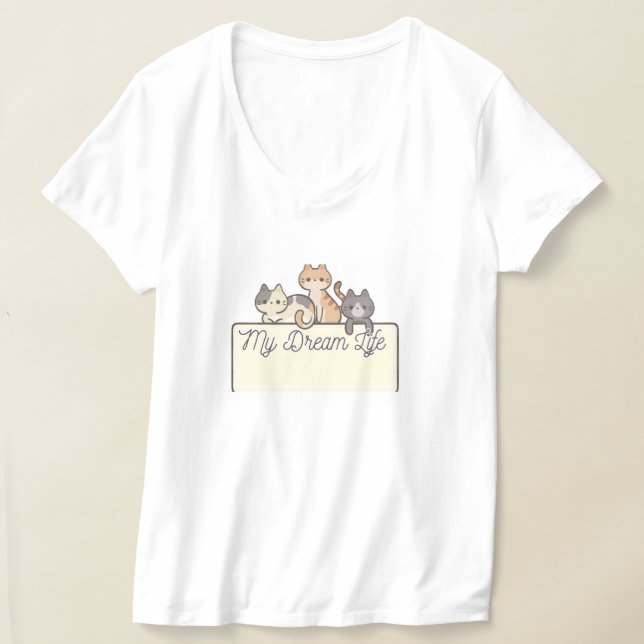 Katzenliebe T-Shirt (Ablage )