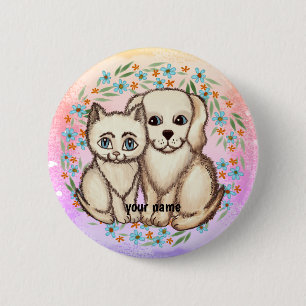 KatzenLieben Dog-Button-Taste Button